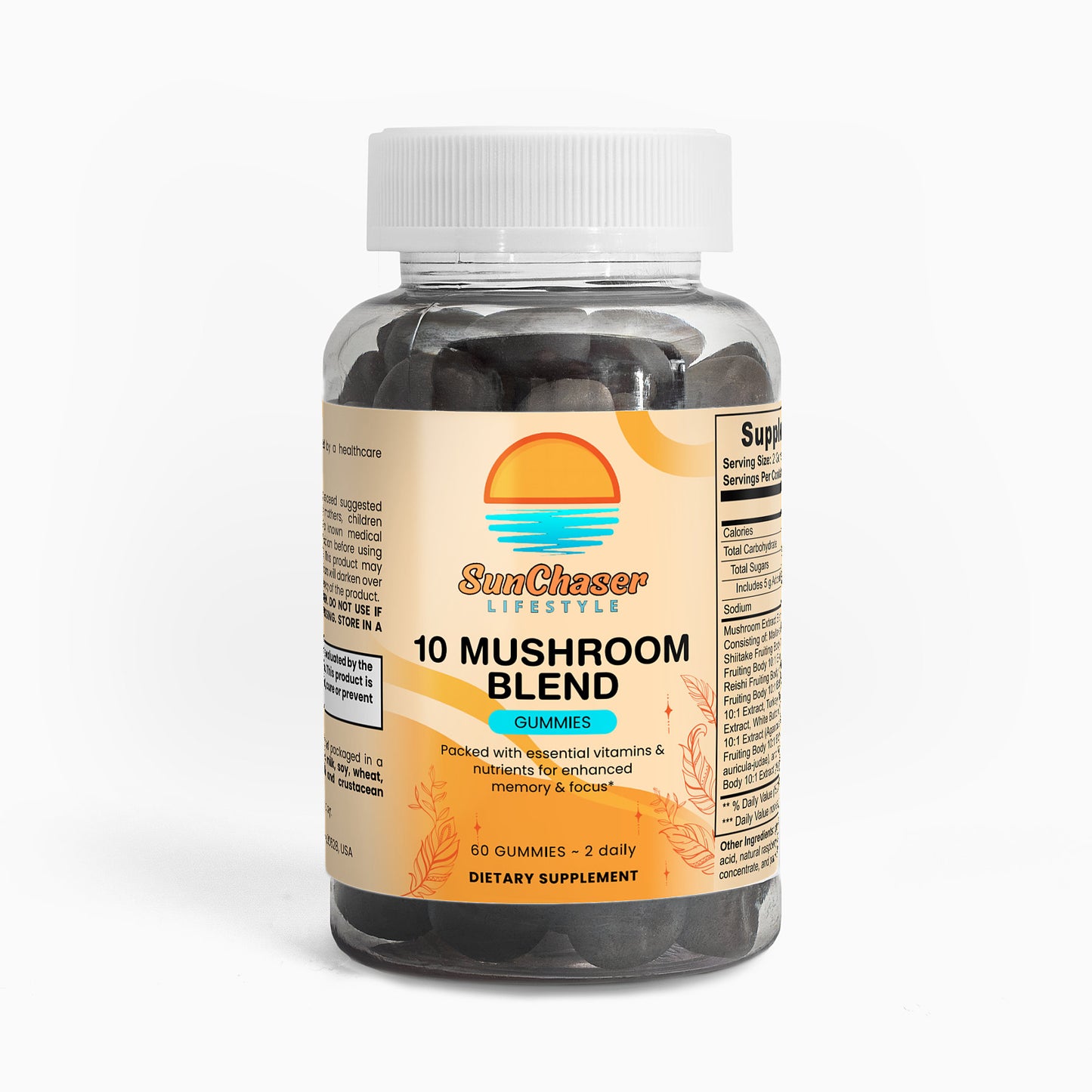 10 Mushroom Blend Gummies