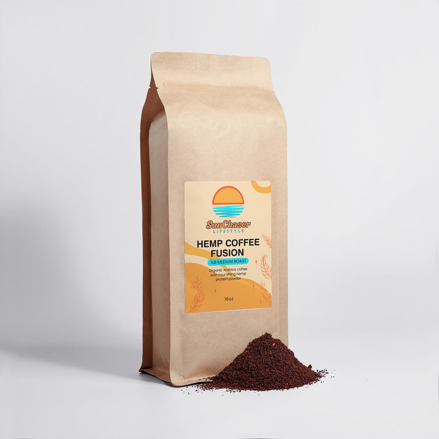 Hemp Coffee Fusion - Medium Roast 16oz