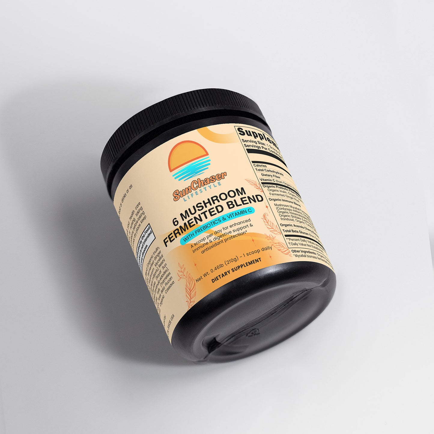 6 Mushroom Fermented Blend Powder