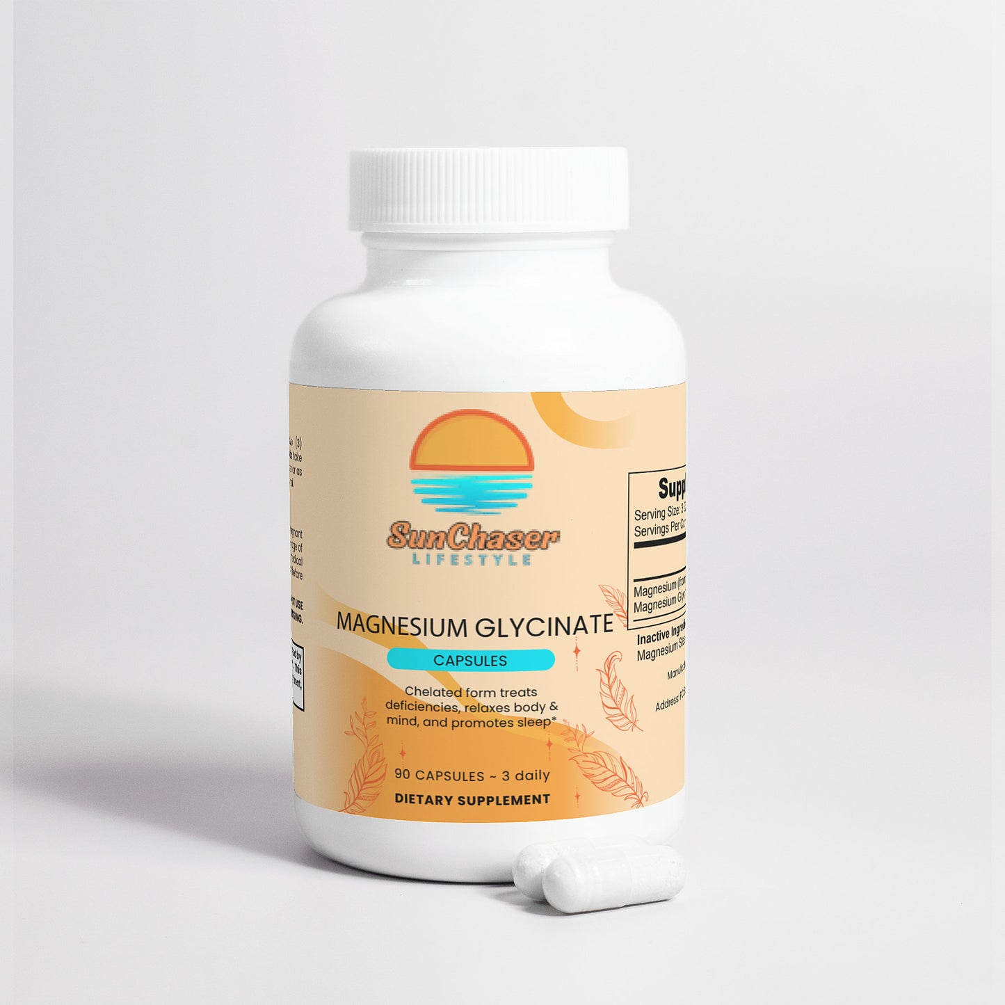Magnesium Glycinate Capsules (Chelated)