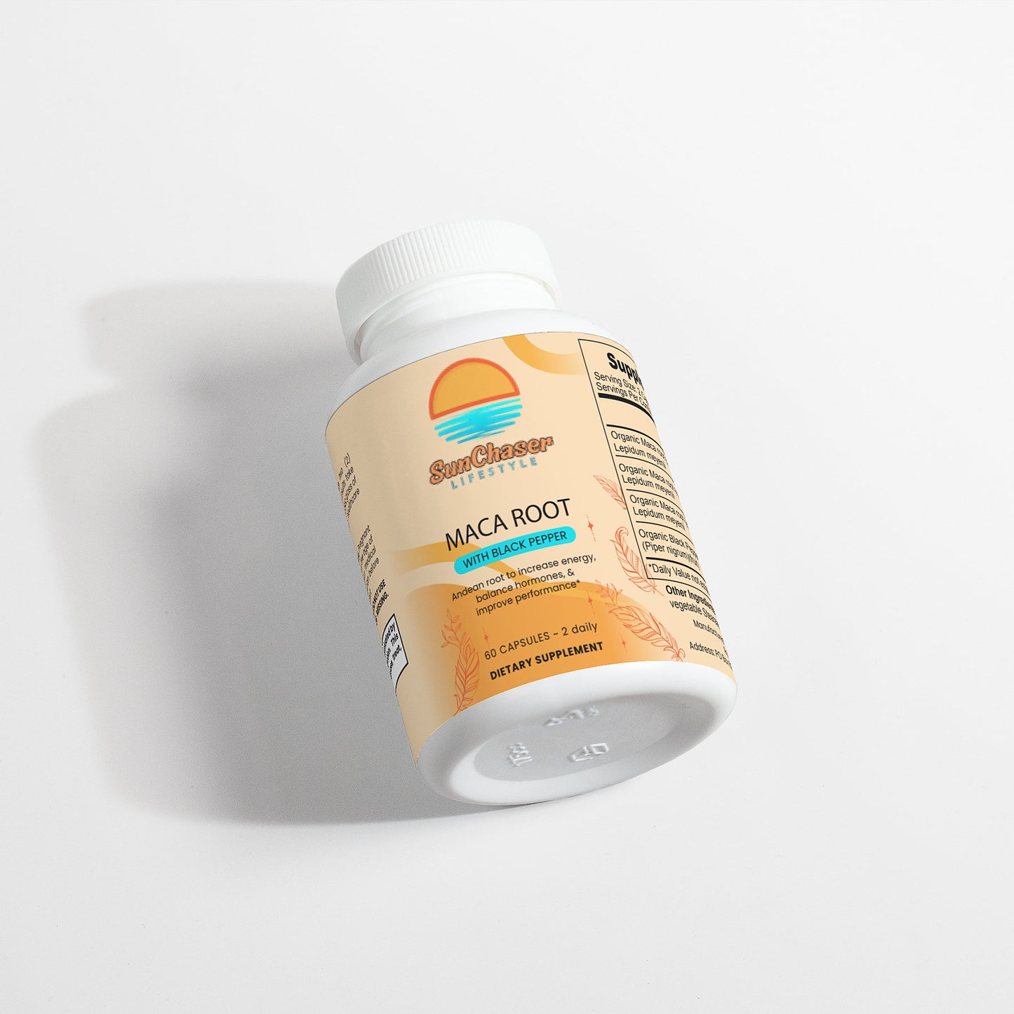 Maca Root with Black Pepper Capsules
