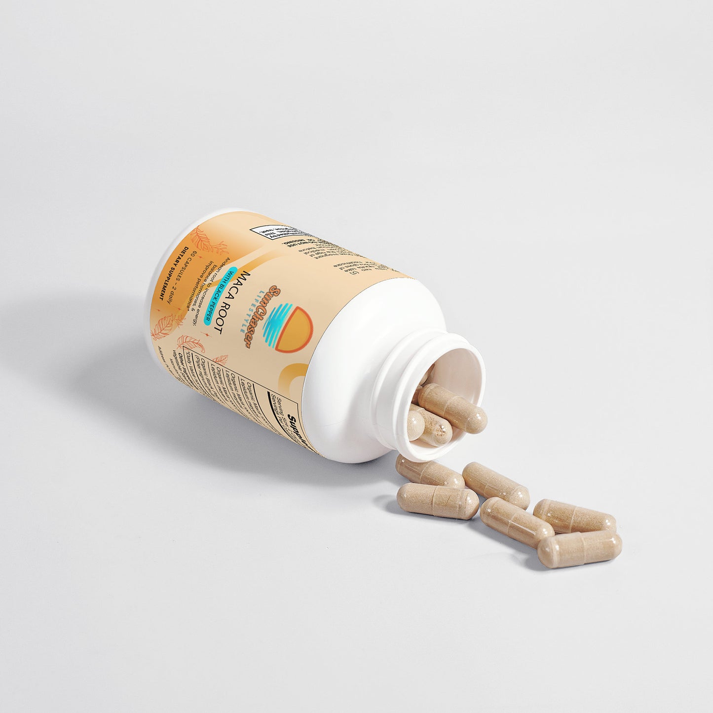 Maca Root with Black Pepper Capsules