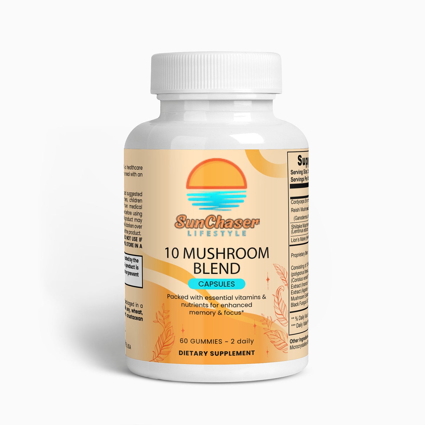 10 Mushroom Blend Capsules