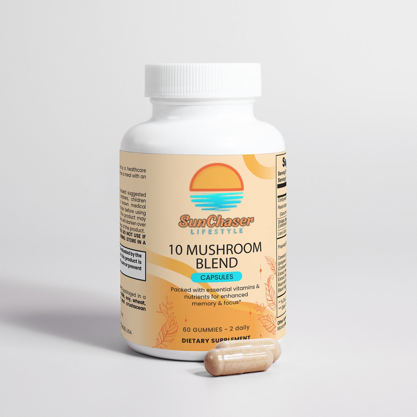 10 Mushroom Blend Capsules