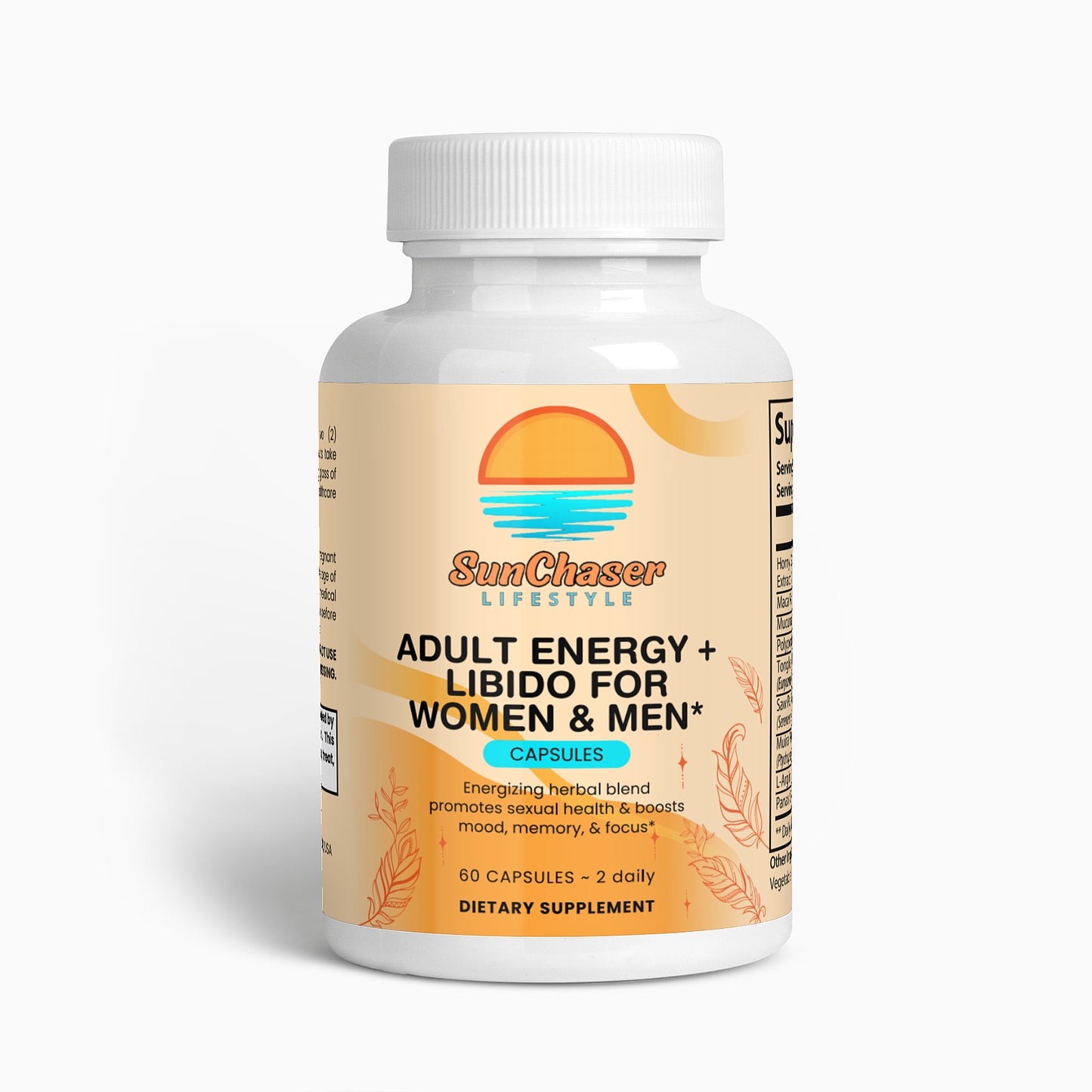 Adult Energy + Libido for Women & Men - SunChaser Lifestyle