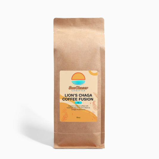Lion's Chaga Coffee Fusion - 1 lb (16oz)